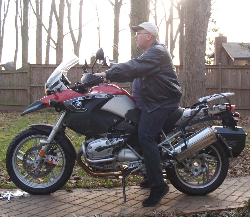 what makes a 1200gs low suspension low? Adventure Rider